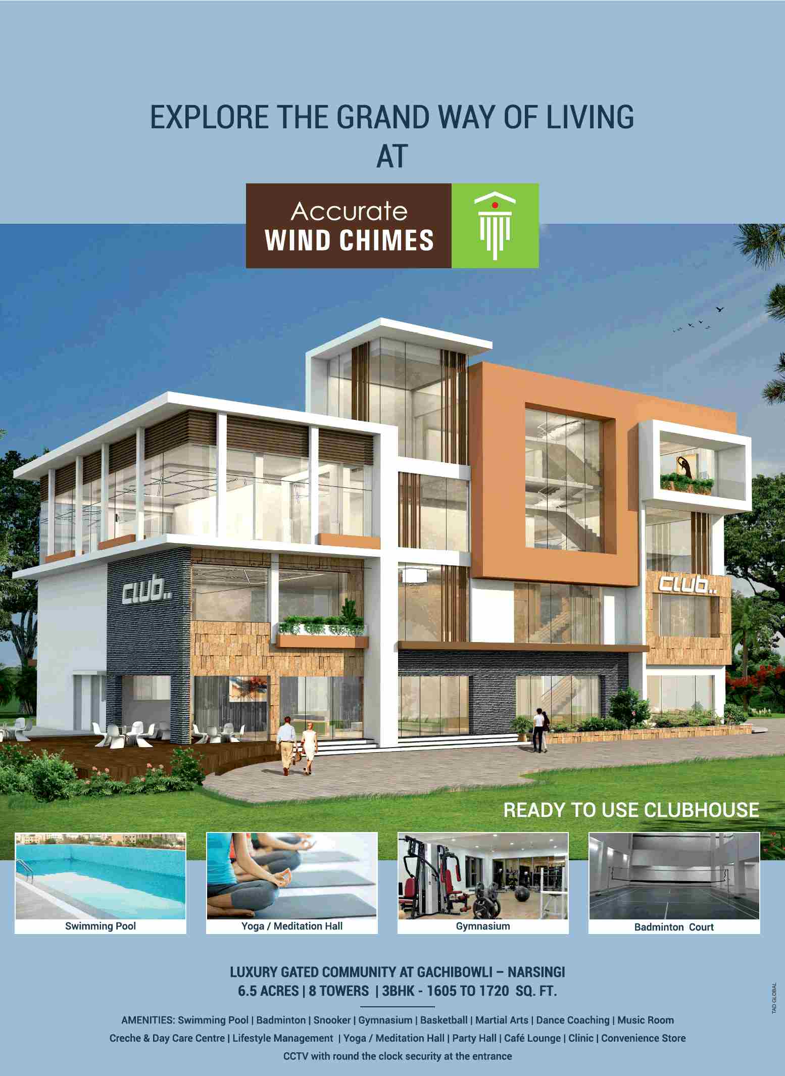 Explore the grand way of living at Accurate Wind Chimes in Hyderabad
